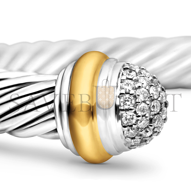 DAVID YURMAN CLASSIC CABLE BRACELET 7MM B06561 S8ADI DAVID YURMAN CLASSIC CABLE BRACELET 7MM B06561 S8ADI
